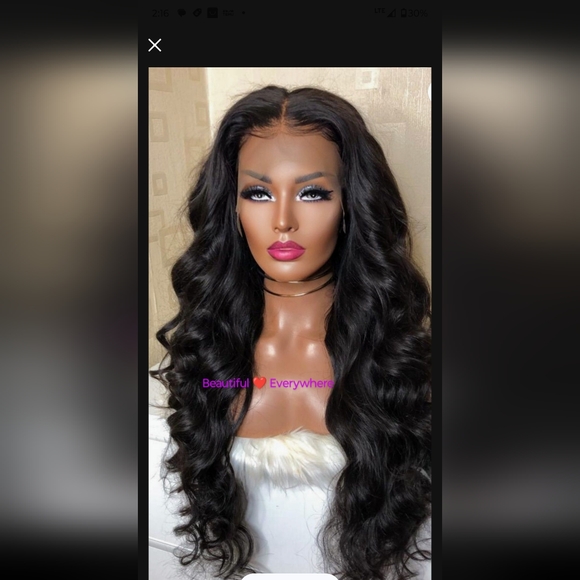 Human Hair Lace Wig - Picture 4 of 6